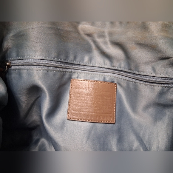 Coach Madison Dotted Op Art Sophia Satchel Fabric & Leather Shoulder Bag 15957 - Picture 13 of 16